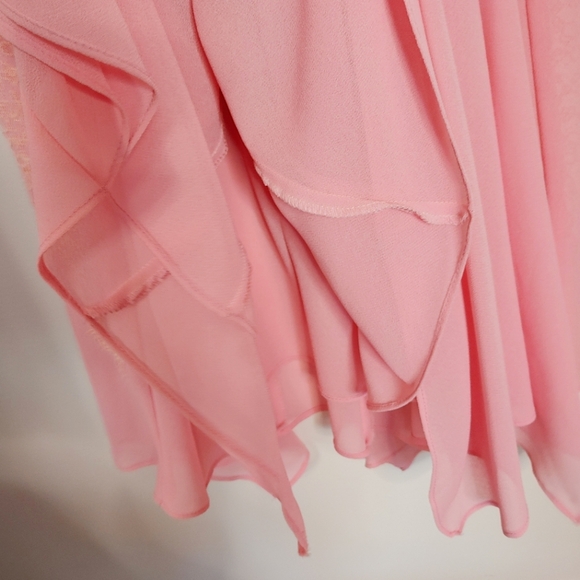 Rory vintage Y2k pink mesh floral maxi dress. Size 2XL - Picture 15 of 15